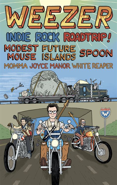 Weezer modest mouse austin  With Weezer headlining, two bands will join the lineup each night — with the exception of a stop in Gary, Indiana — from June